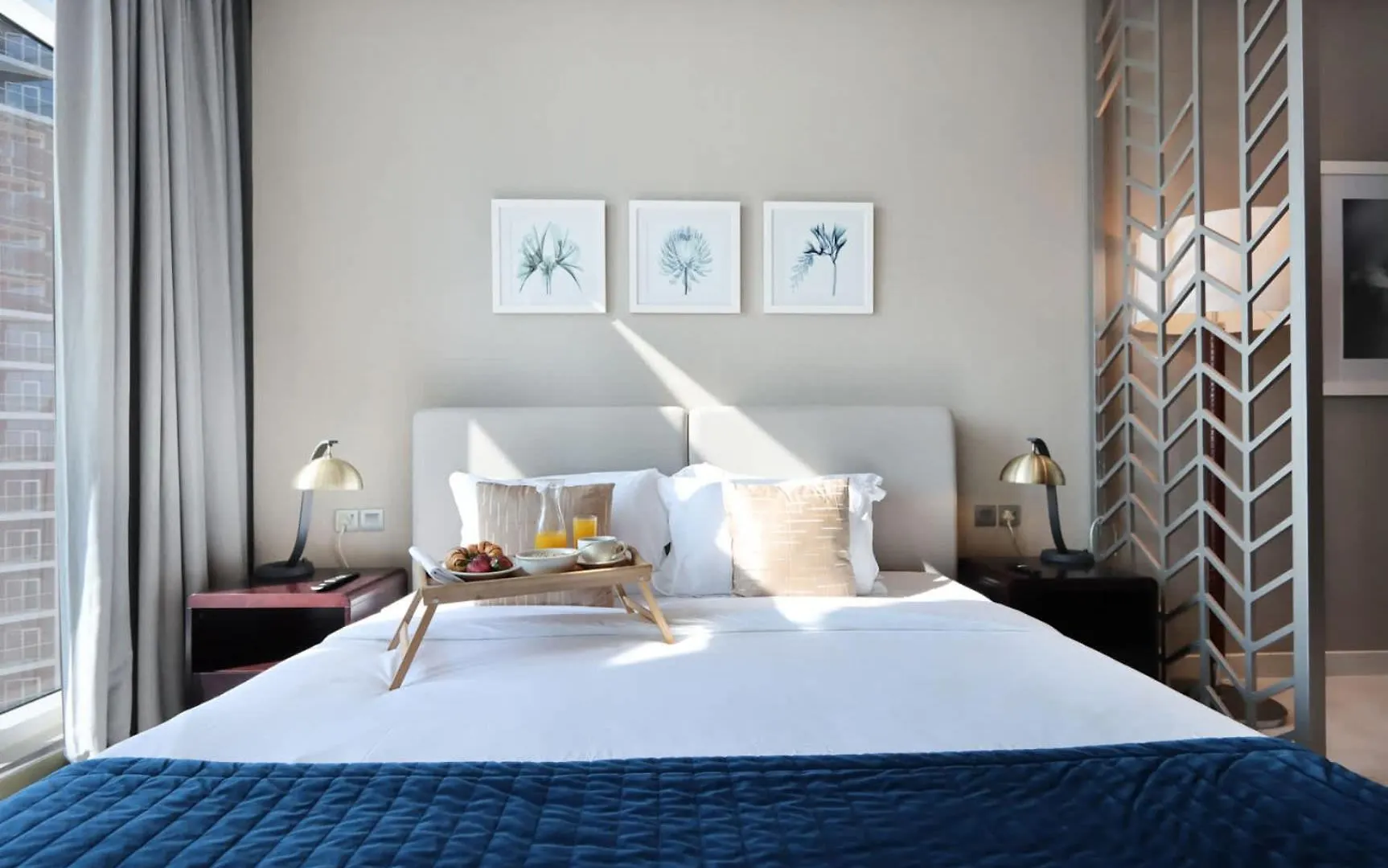 Livbnb - Classy Studio W Panoramic Dubai Canal Vie Verenigde Arabische Emiraten